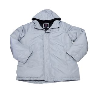 SWISS  TECH GREY COAT  WITH HOOD SIZE 42-44‎